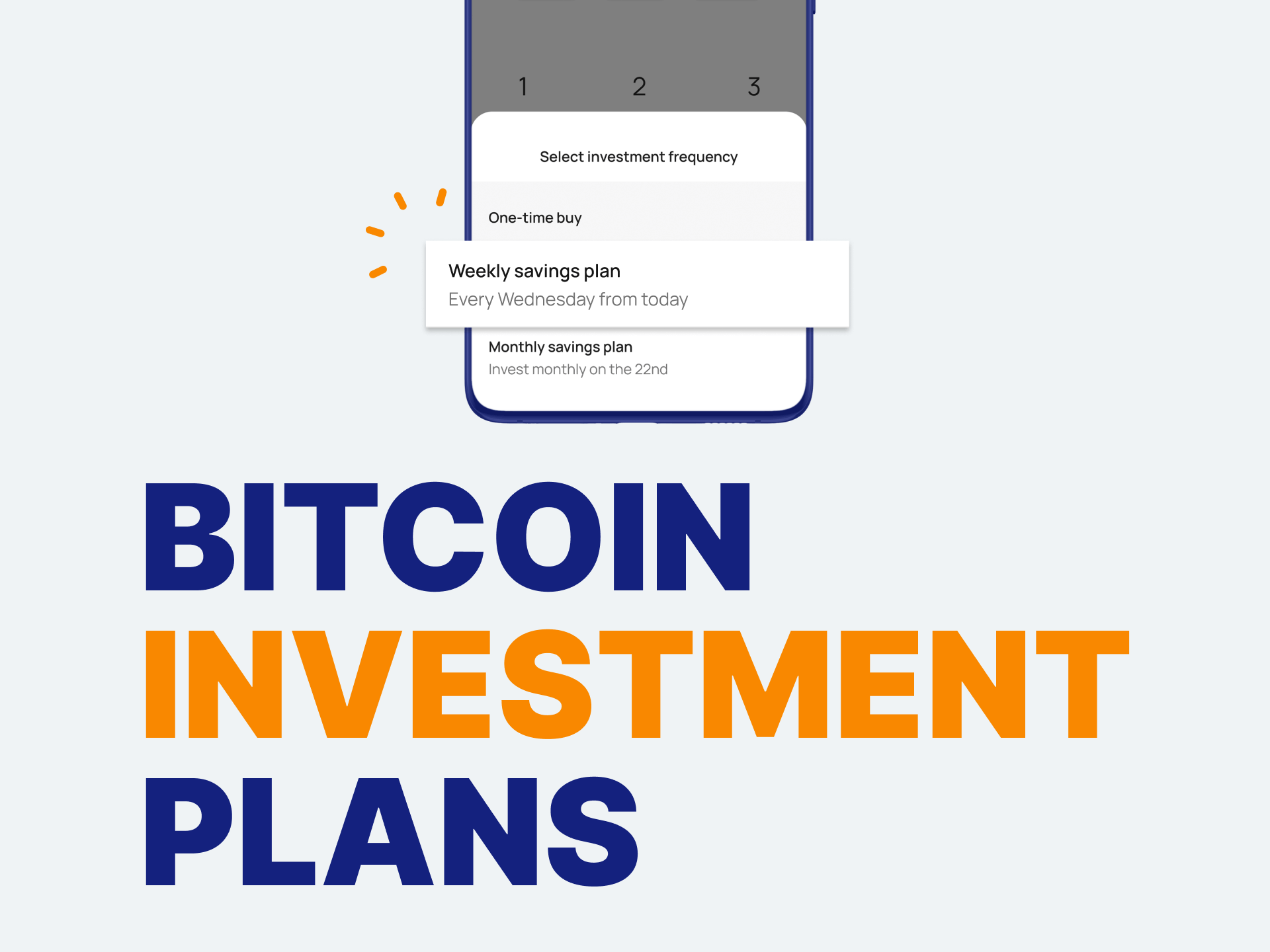 bitcoin investment plan