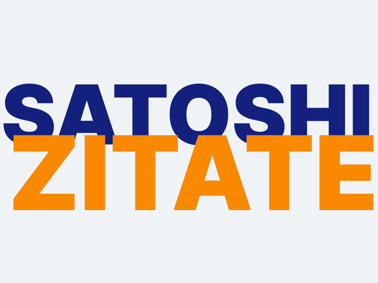 Top 12 Satoshi Nakamoto Zitate