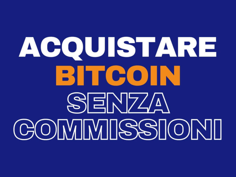 acquistare bitcoin senza commissioni image 1