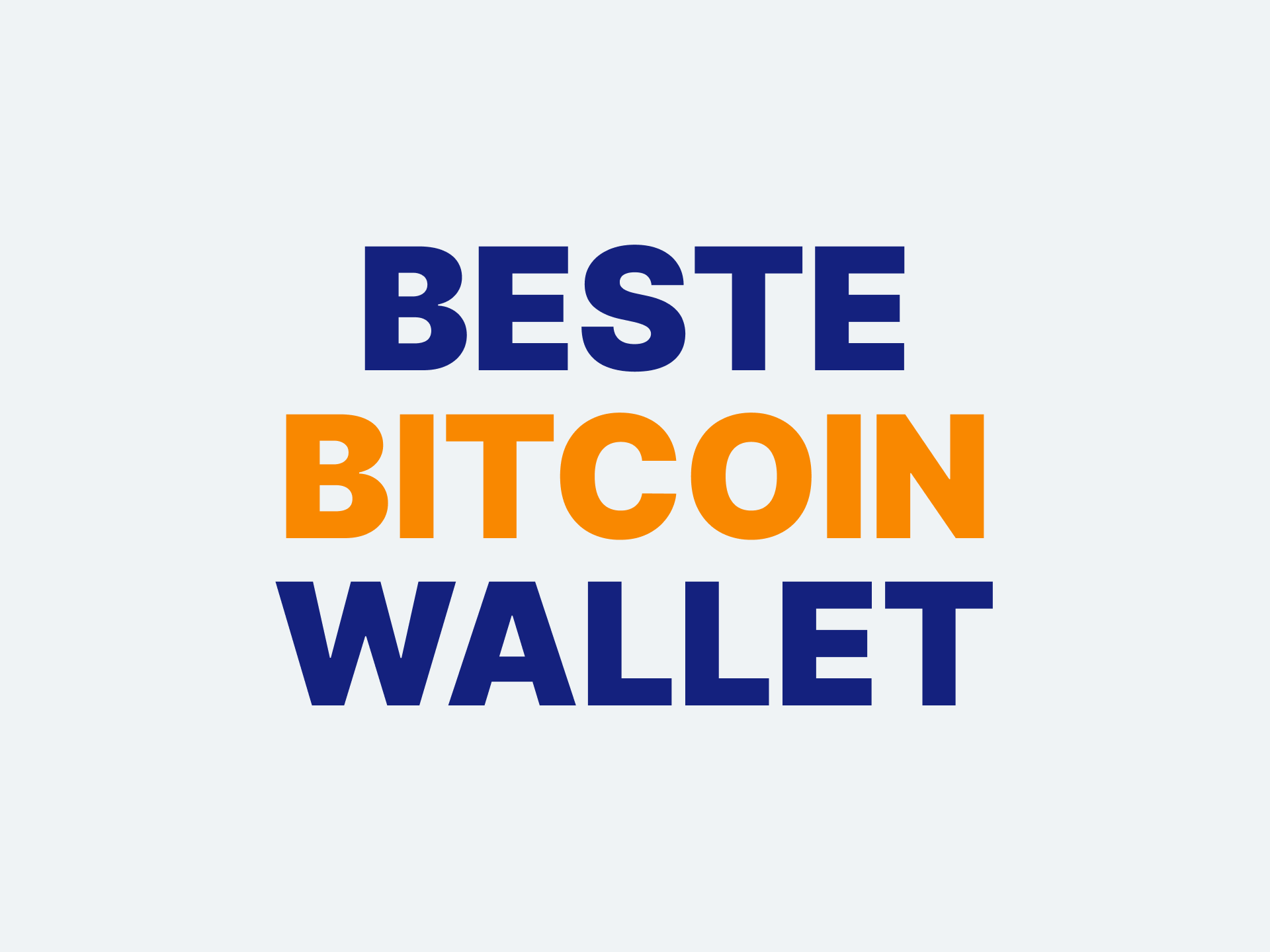 beste bitcoin wallet bild 1