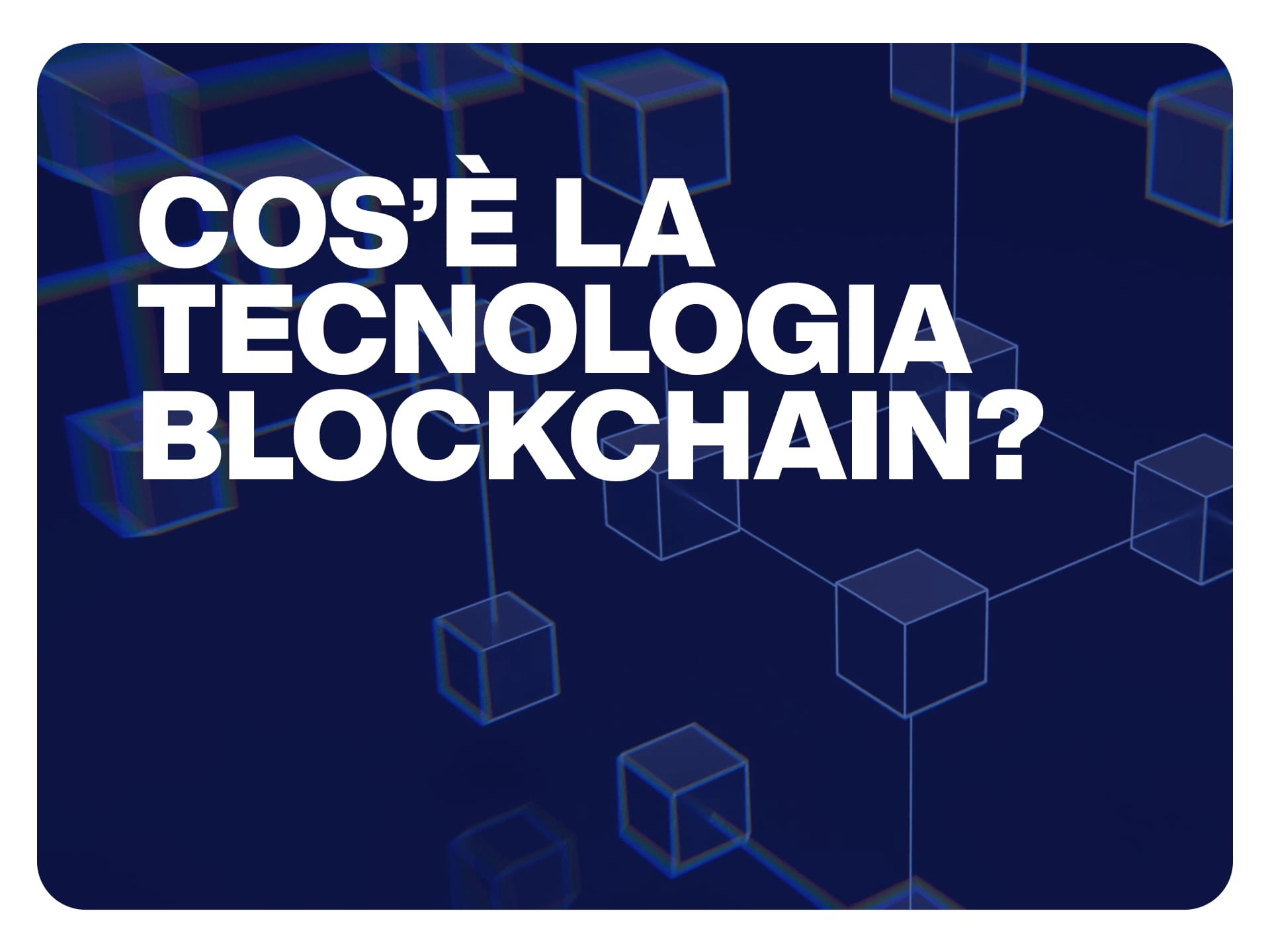 cos e la tecnologia blockchain image 1