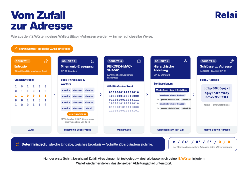 vom zufall zur adresse